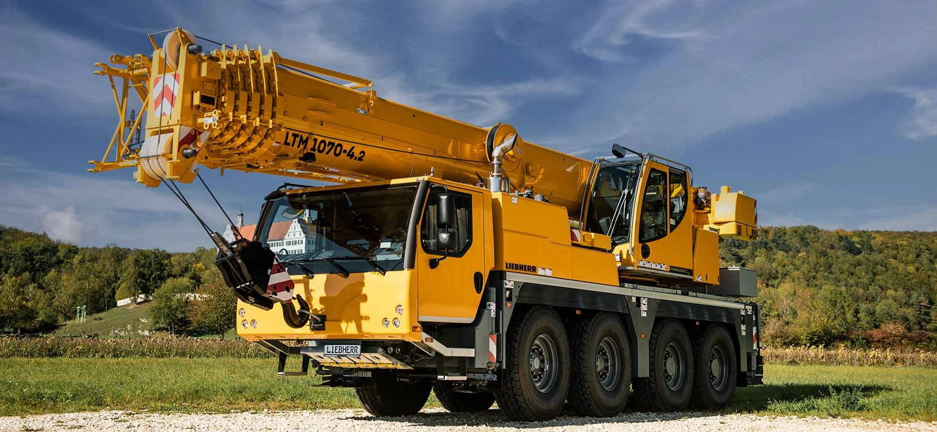 70 T Mobile Crane Hire Perth - Liebherr LTM 1070.4.2