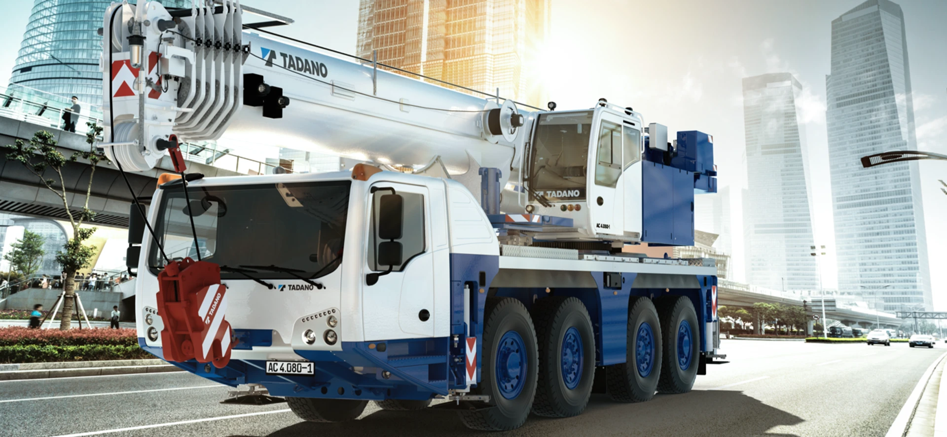 80 t Tadano AC Crane Hire All-Terrain Crane Hire Full Circle Cranes