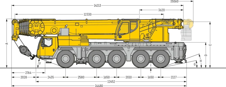 150 t Liebherr LTM 1150